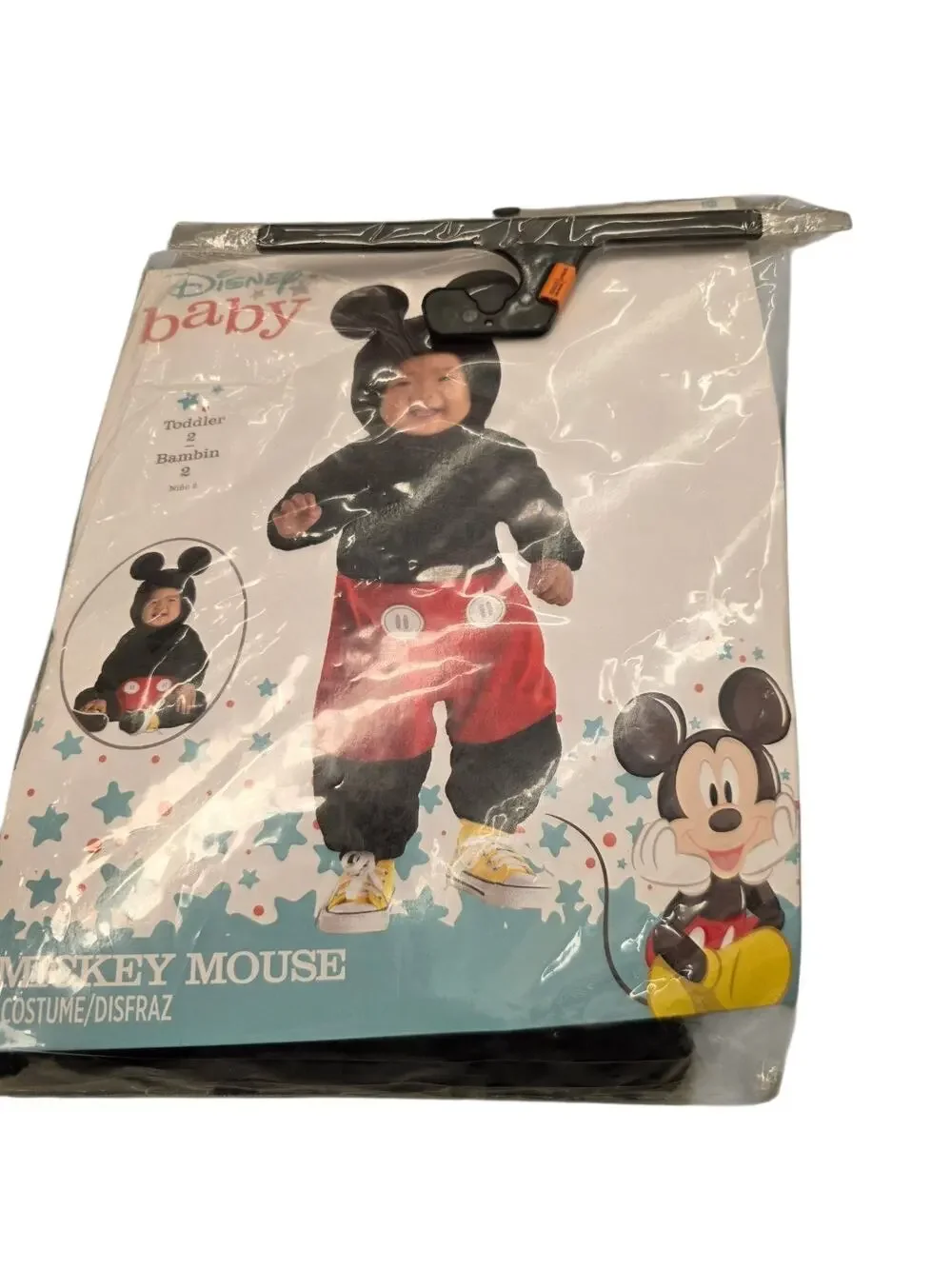 Disney MICKEY MOUSE Toddler Infant (Size 2T) 2 Piece Halloween Costume